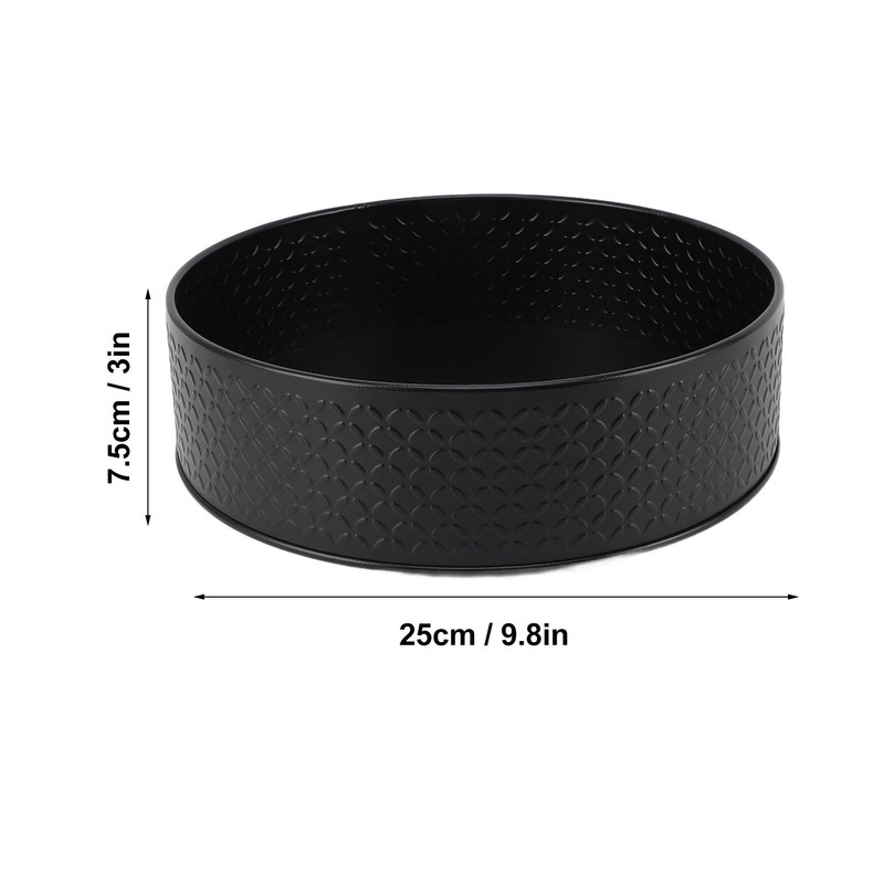 Turntable Spice Rack 360 Degree Rotatable Large Capacity Multifunctional Carbon