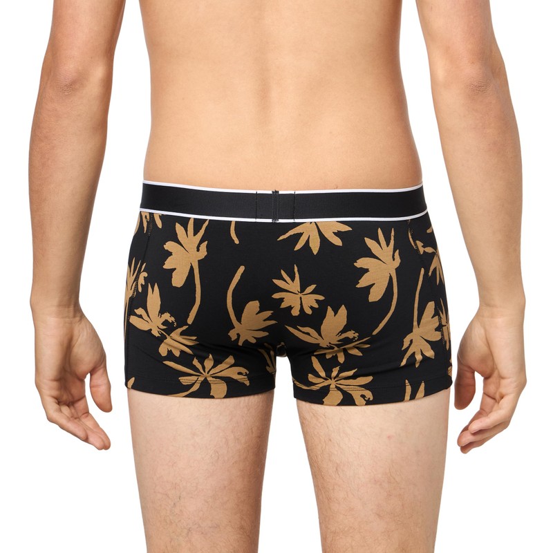 BOSS Bold Logo Patterned Trunk, Carmel Palm Leaf, M