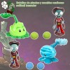 8 Piezas De La Colección Plantas Vs Zombies Juguete Models