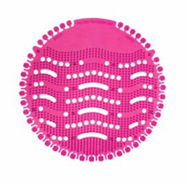 Urinal Screens Deodorizer, Anti-Splash Urinal Screens Cakes for Toilets in Bathroom Office Stadiums Schools Hotels（30Packs Pink）