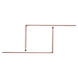 Dickly 2X Dowsing Rods Pure Copper Detection Rods Divining Rods Portable for Divining Water