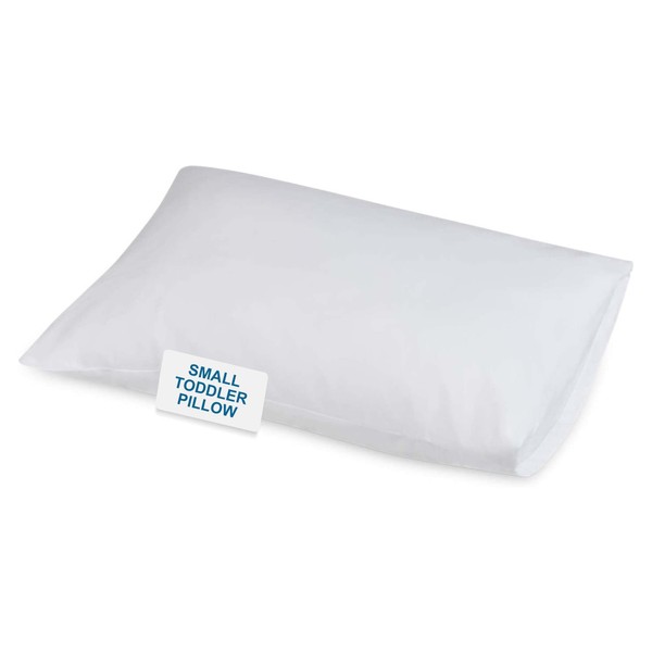 Proheeder Small Toddler Pillow - My First Pillow - Can Be Used in a Cot, Cot Bed or Travel Cot - Includes Cover in 100% Cotton - Anti-Allergy Filling - Made in Portugal