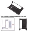 ABS Carbon Fiber Style Plastic Center Console Panel Cover Frame