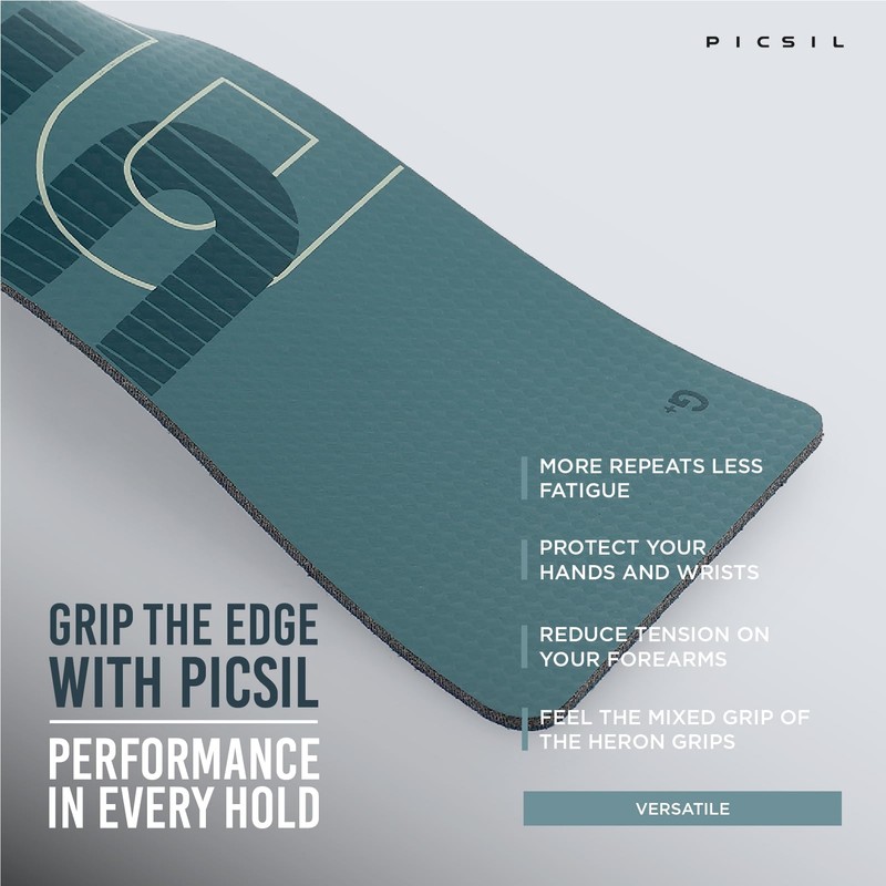 PICSIL Falcon Grips + Wrist Pads + Bag, Carbon Fibre