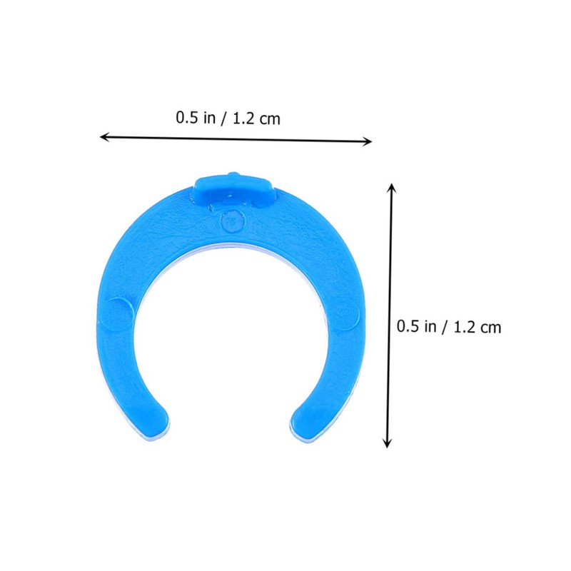 IWOWHERO 50pcs Reverse Osmosis Water Filter Parts Clips Buckle for