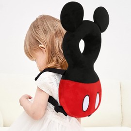 MKXPWMKS Baby Head Protector Backpack, Toddlers Head Safety Pad Cushion, Adjustable Back Protection for Crawling & Walking, Age 4-24Months