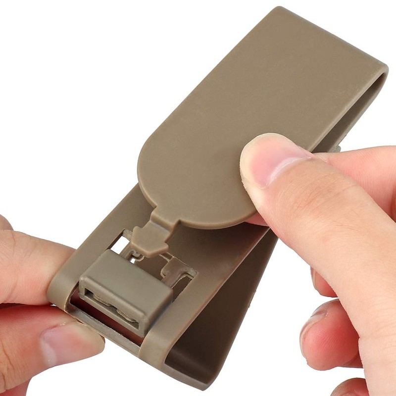 Bifrost Gear MOLLE/Belt Hanger for Tactical Hearing Protection Earmuffs (Tan)