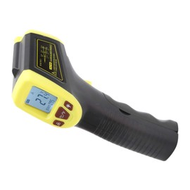 Pistola de Medición de Temperatura, Termómetro Infrarrojo, con Pantalla LCD Termómetro Industrial sin GM320S(amarillo), Termómetros infrarrojos y láser