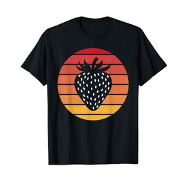 Cute Strawberry Design For Men Women Fruit Strawberry Lover T-Shirt