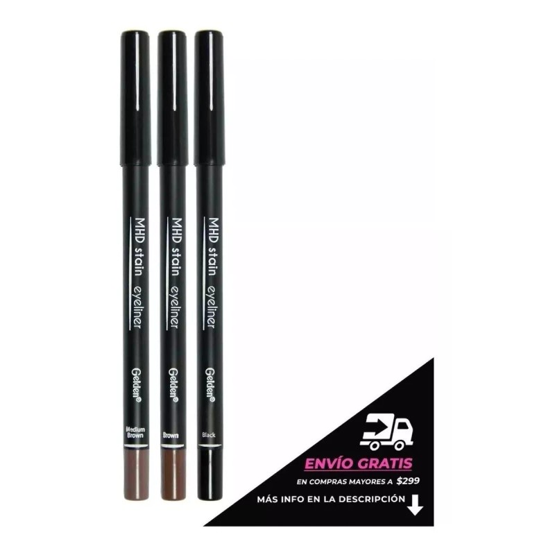Gelden Lápiz Delineador De Ojos Mate Stain Eyeliner 1 Pz