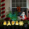 TSLBW Solar Garden Lights 5 Pack Christmas Pathway Lights Outdoor