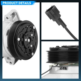 A/C AC Air Conditioner Compressor Clutch Fit for Nissan for Altima 2.5L 2002 2003 2004 2005 2006 02 03 04 05 06