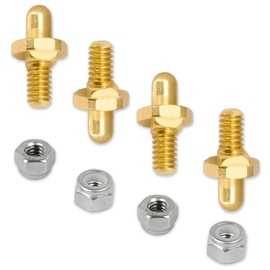 Adjustable Grill Door Hinge Pin-70332,for Weber Genesis, Summit, Spirit Grill Parts,Includes 4 Hinge Bolts and 4 Nuts.