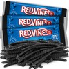 RedVines Black Licorice Twists Chewy Candy, 3 Pack, Original Fat