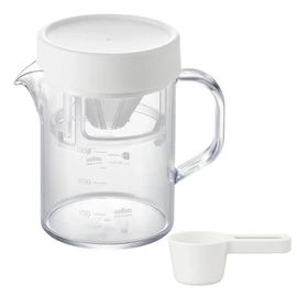 Akebono Sangyo TW-3767 Coffee Server Stron 400 Beaker Compact Drippers Set, White