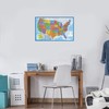 2 Pack - World Map for Kids + Blue Ocean