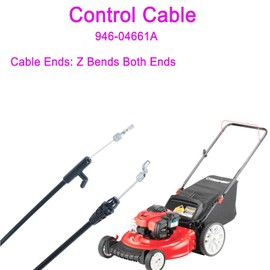 JTEYINH 946-04661A Control Cable for MTD Troy Bilt TB110 TB280ES TB230 TB330XP TB350XP TB320 21-034 Deck Replacement 946-04661 746-04661