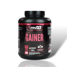 Pro 70 Nutrition GAINER Proteínas con Carbohidratos | Suplemento Deportivo de Alta Calidad para Atletas | Mejora la Recuperación y Energía (2.4 Kg 40 