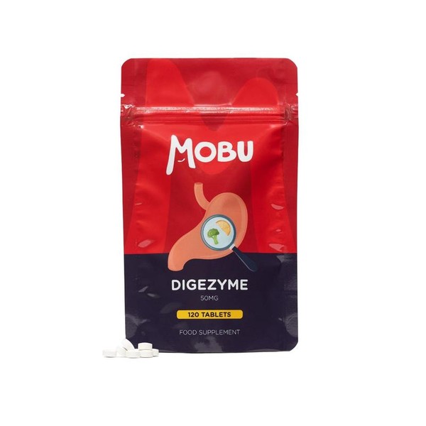 Digestive Enzymes Complex Tablets - Digestion Support MOBU Supplements Healthcare