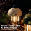 2000mAh LED Camping Lantern Retro Rechargeable Camping Lights Portable Tent