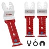 Pronese 3 PCS Oscillating Saw Blades, Multi Tool Blades for