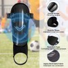 Casenly Children's Football Shin Pads, Adjustable Strap Shin Pads, Football