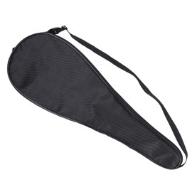 Badminton Racket Bag Lightweight Waterproof Racket Cover Bag Multi-use Racket Shoulder Bag Portable Squash Racket Cover with Zipper Closure&Adjustable Strap for Men Women Outdoor Indoor Sports