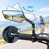 Bike Rear View Mirror for Cycling – Adjustable Rotatable Clear