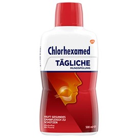 Chlorhexamed Tägliche Mundspülung, mit Chlorhexidin (0,06%), 500 ml