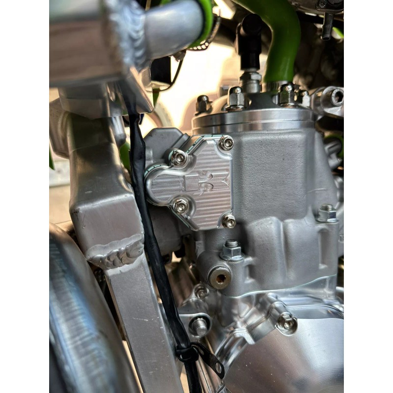 TSO 1993-2004 KX250 Billet Power Valve Cover- Left Hand Side