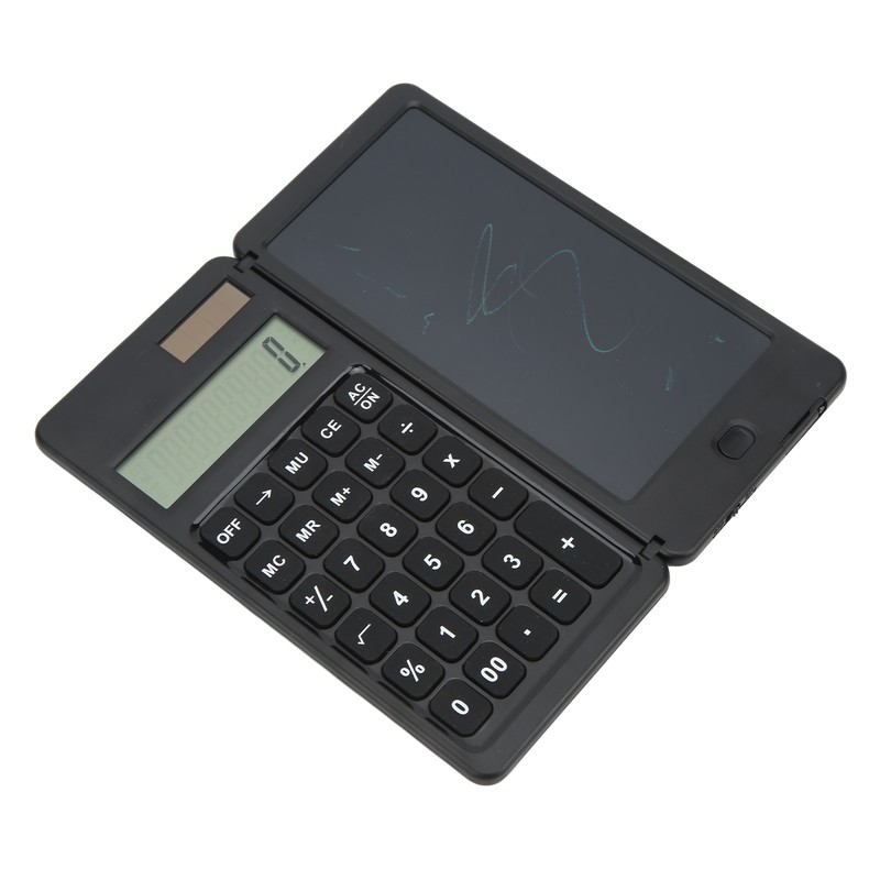 Calculator Notepad 10 Digit Display Dual Power Drive 128g Multifunction