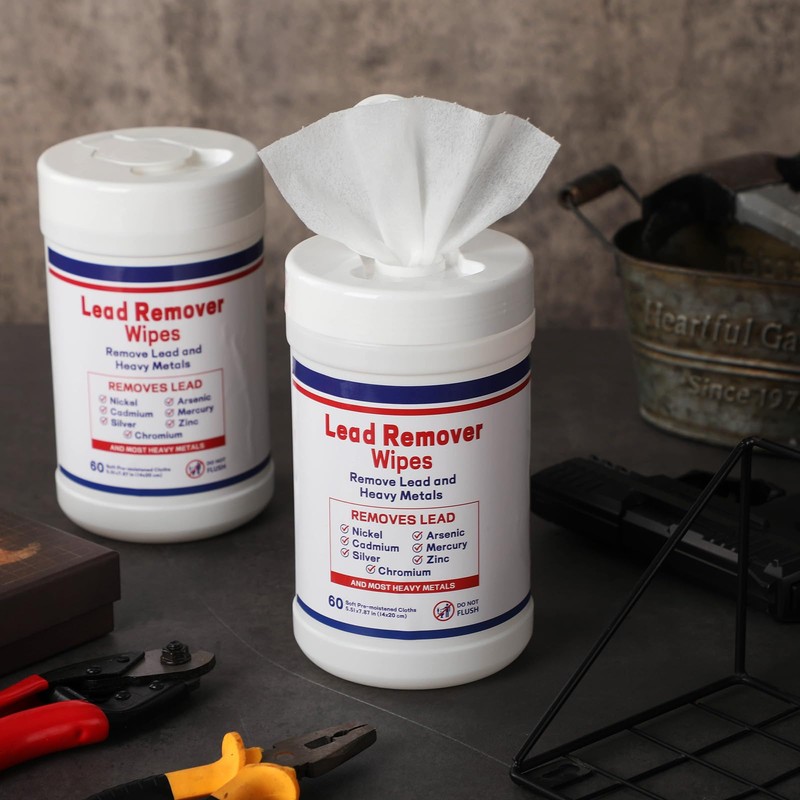 Nuanchu 1 Pack Lead Remover Wipes for Shooting 60 Count