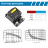 T Tocas 50 Amp Overload Protection Circuit Breaker with Switch