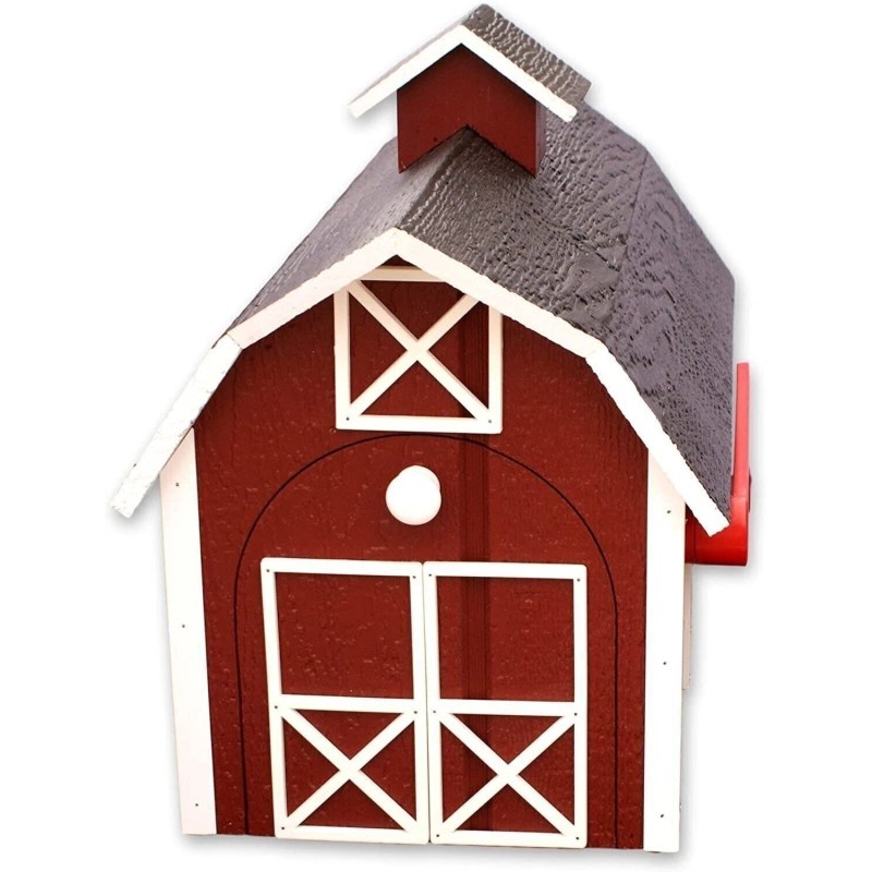 AmishToyBox.com AmishToyBox.co - Chestnut with White Trim