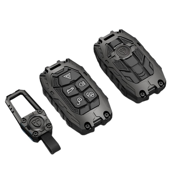 Happyit Zinc Alloy Car Key Case Cover for Discovery 4