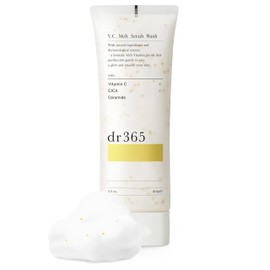 dr365 V.C. Melt Scrub Wash, Facial Cleansing, Foam, Vitamin c, Pores, Skin Care, Ceramide, Deer, Sensitive Skin, Moisturizing, Synthetic Fragrance, Coloring Free, Beautiful Skin, Blackheads, Tone Up