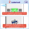 Kitchen Scales with LCD Display (White)
