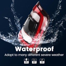 KNSPEC LED Taillights Assembly Compatible With RAM 2500, 2019 2020 Black Bezel Tail Lights No blind spot function 68361718AD (Black Right Passenger Side)