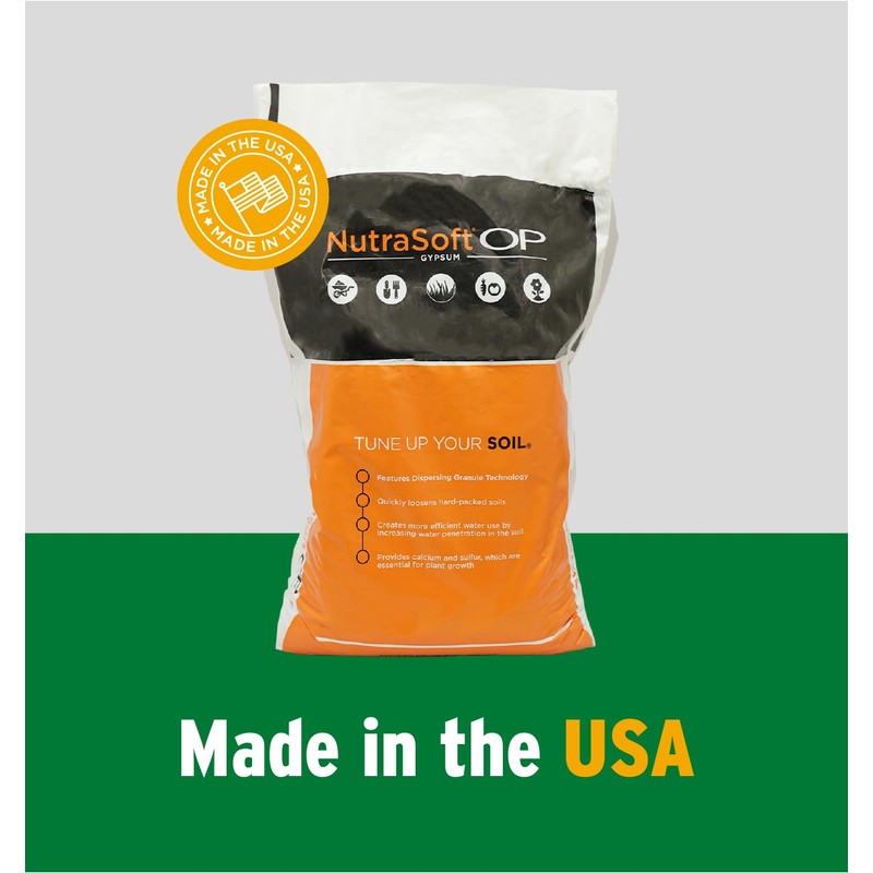 The Andersons NutraSoft OP Pelletized Gypsum 6,600 sq ft 40