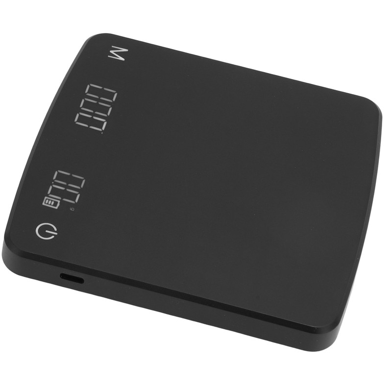 Digital Coffee Scale with Timer USB Rechargeable 0.1g High Accuracy