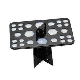 IWOWHERO Makeup Brush Organizer Sturdy Cosmetic Holder for Vanity Dustproof Design with Elastic Keeps Brushes Dry and Clean After Washing