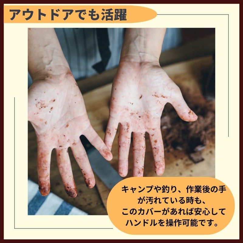 ideamall 100 Pcs Disposable Large Capacity Vinyl Cover Steering Wheel