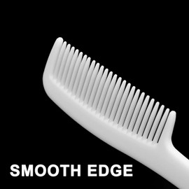 Combs In Bulk Individually Wrapped, 60 Pack Hair Combs, Bulk Combs For Homeless Individually Wrapped For Women,Kids,Hotel,Airbnb,Shelter/Homeless/Nursing Home/Charity/Church(White)