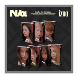 izna N/a 1st Mini Album IZNA Version 7 Cover Set Case+1p ID Card+7p PhotoCard+2p Selfie PhotoCard+1p Mini Poster on Pack+1ea Manual Card+Tracking Sealed