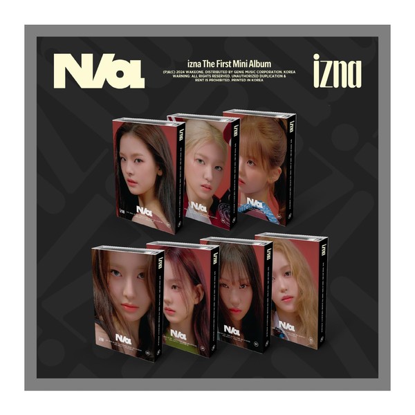 izna N/a 1st Mini Album IZNA Version 7 Cover Set
