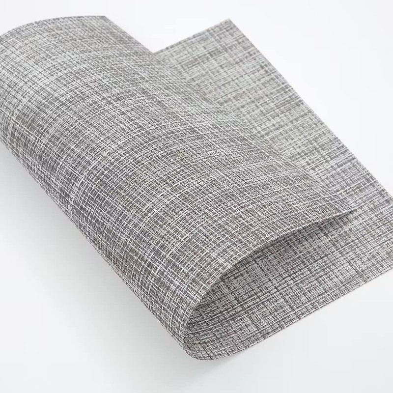 Set of 6 Placemats, Washable, PVC, Plain, Placemats, Stylish, Scandinavia,
