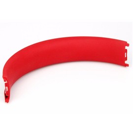 Replacement Top Headband Rubber Foam Cushion Pad Repair Parts Compatible with Beats Studio 2.0 Studio 3.0 Wired Wireless Over-Ear Headphones (Red)