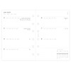 Filofax Miniimal WTV Diary Refill Pack Pocket 2023, 23-68290, Minimal
