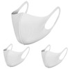 NUÜR 3 Pcs Reusable Face Mask, with Ear Loops, Breathable,