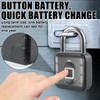 Padlock Fingerprint, USB Charging, Multi-User Keyless Lock, Weatherproof Lock with